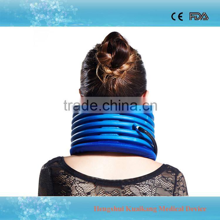 Universal rubber neck collar inflatable cervical traction adjustable soft cervical collar