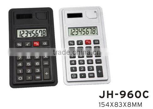 8 digits dual power electronic counter calculator,desktop calculator