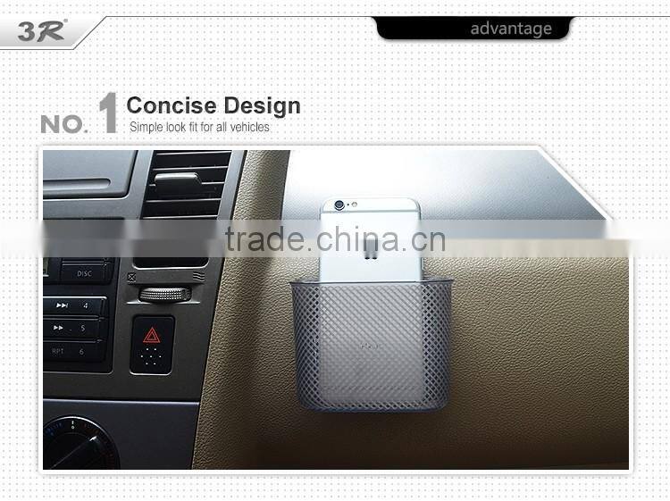 Car side door front seat storage phone holder pocket organizer