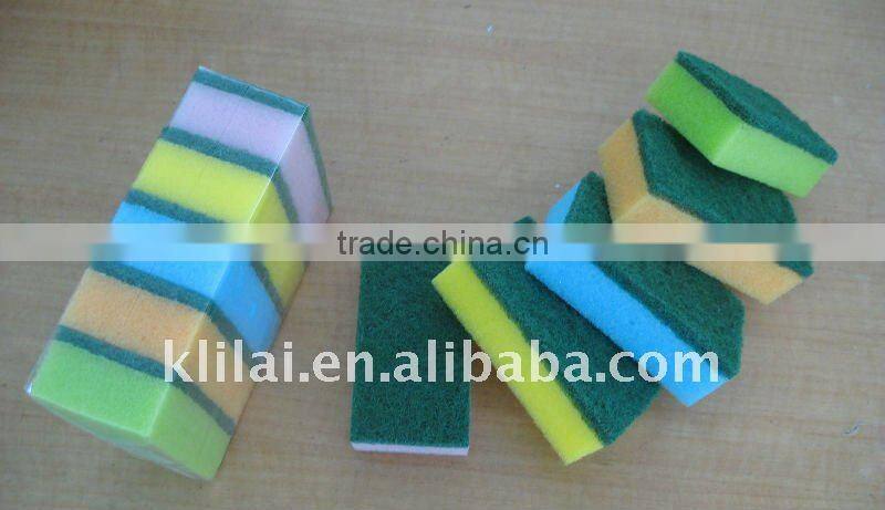 sponge scouring pad