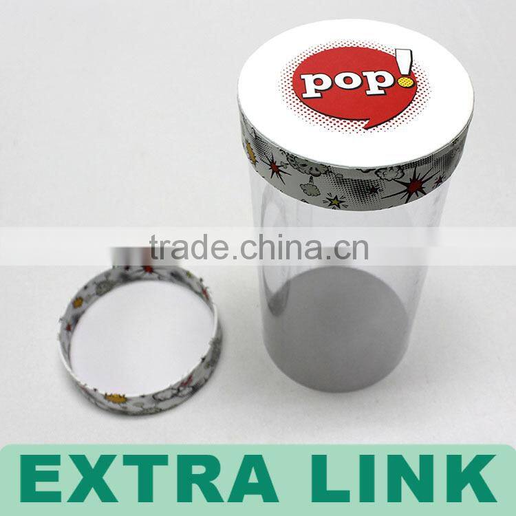 special newest design superior quality Popular PVC matt printing gift use round plastic containers