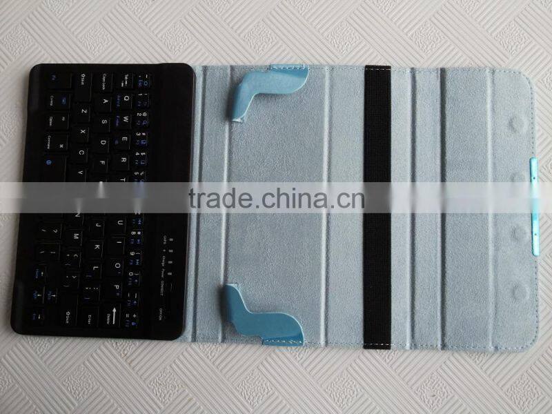 new fashion bluetooth keyboard case for ipad 7 inch