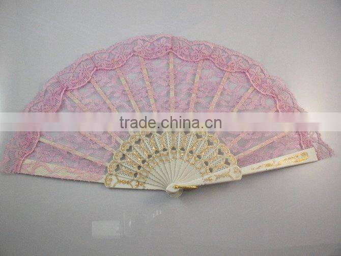 Spanish hand fan folding hand fan lace hand fan