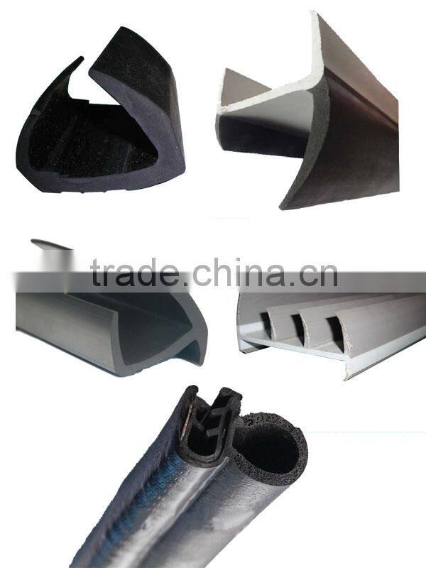 different types of PVC rubber aluminium window seal