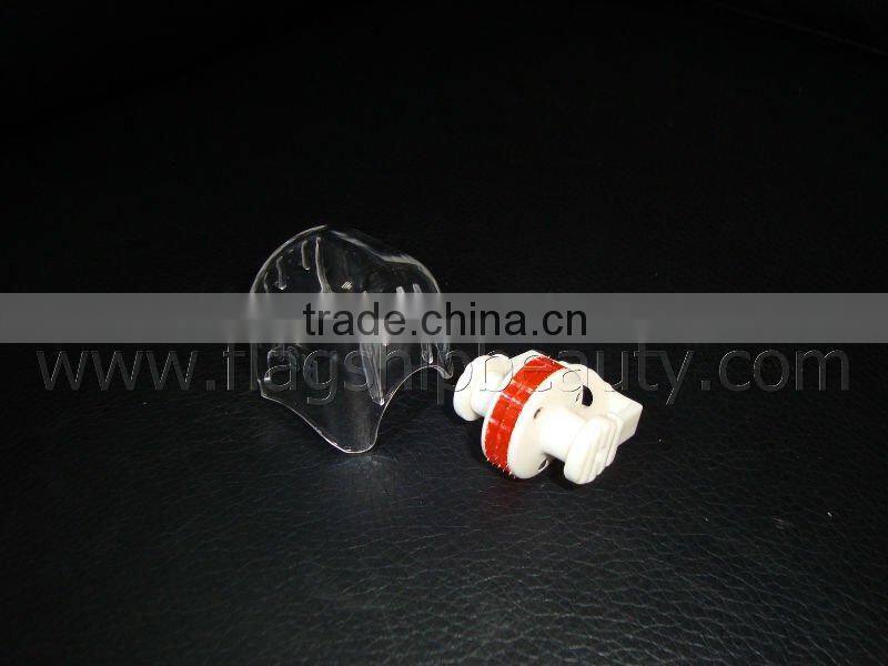 vibrating micro needle led derma roller and replaceable head