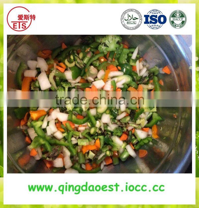 ISO 9001 export Chinese for sale Best quality frozen mixed vegetables