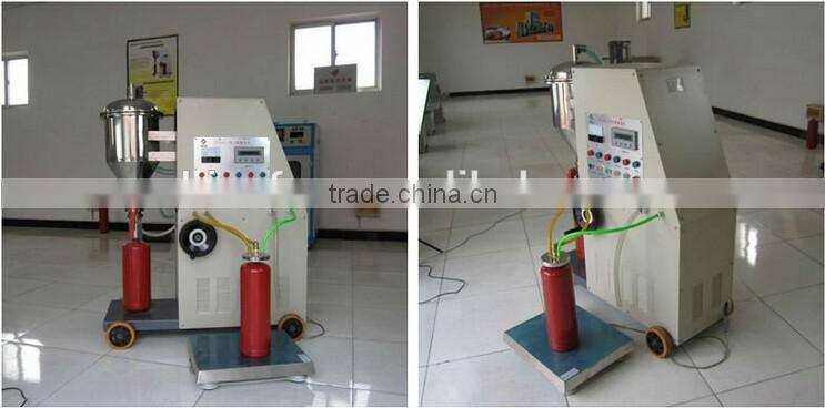 China best selling powder filling machine for fire extinguisher/fire extinguisher nitrogen