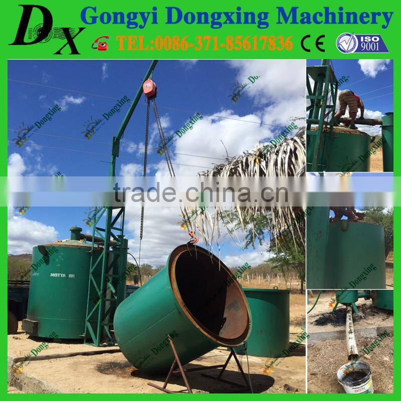 Hoist type Wood charcoal furnace