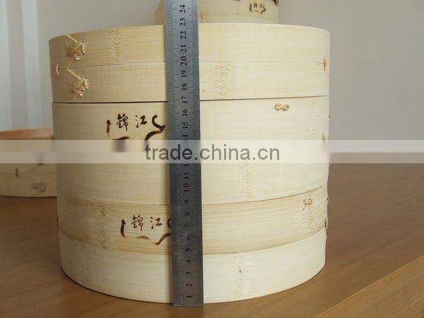Dim sum hot sale natural bamboo food steamer cooker