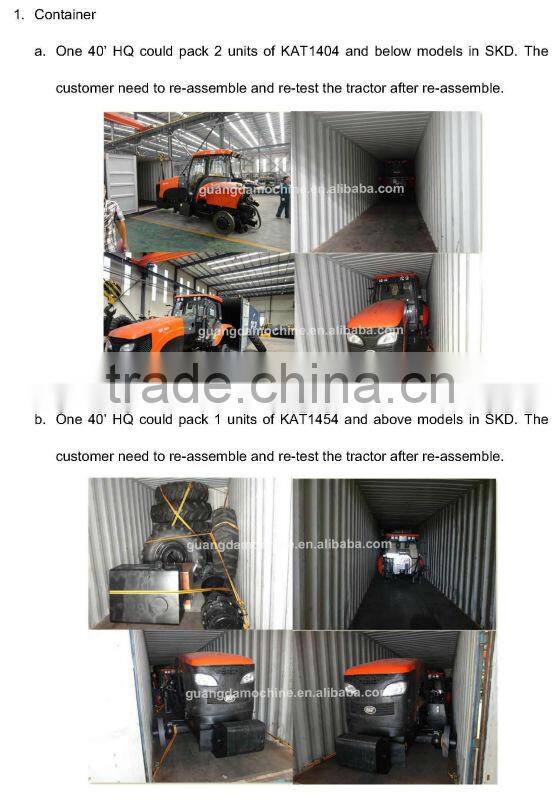 160hp heavy duty farm tractor for sale