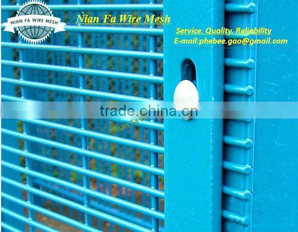 358 Security Fencing / pvc 358 fence / galvanized fence (Guangzhou)