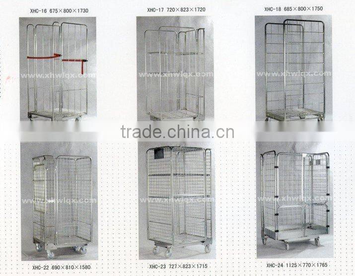 Logistic Roll Container with Top Cap