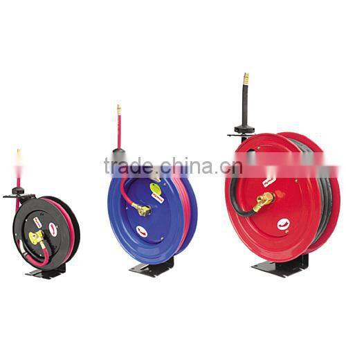 Air Hose Reel (plastic reel body, metal stand)