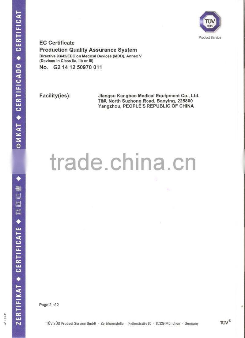 Safety Scalp Vein Set 20G 19G 24G