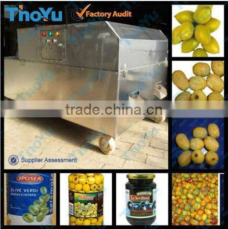 Rotating disc type green olive pitting machine/ red dates pitting machine