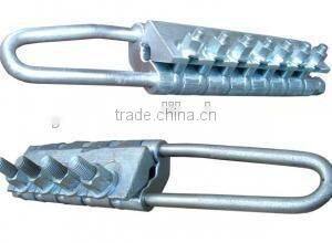 Bolt type round strand wire rope grips for tightening