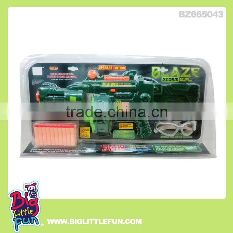 Air soft toy gun,sniper toy gun with glasses