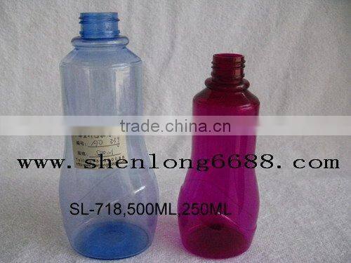 PET shampoo bottle lotion pump