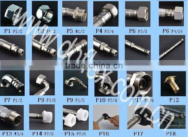 304# Stainless Steel Knitted Hose EPDM Model DK030 Plumbing Hose/ACS certificate approved 10cm~200cm