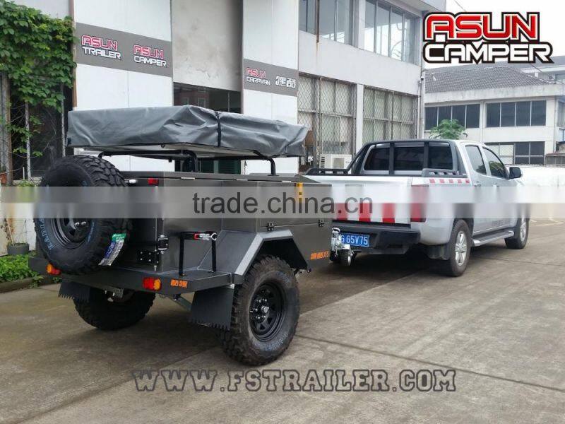 Deluxe Off-road Roof tent camping trailer (Camper trailer 4x4 - 2016)