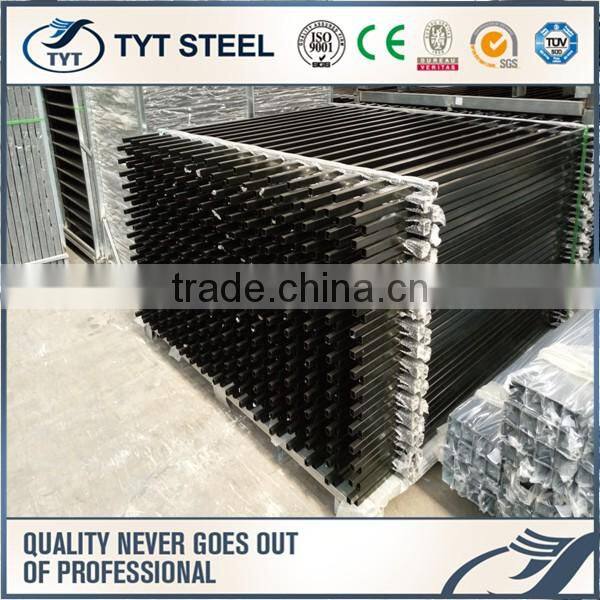 New design faux wrought iron fence with CE certificate