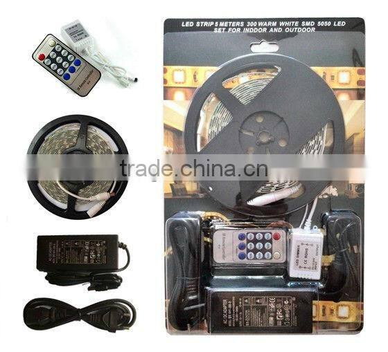 Warm White Dimmalbe LED Strip Blister Package-Warm Whit3528-Series