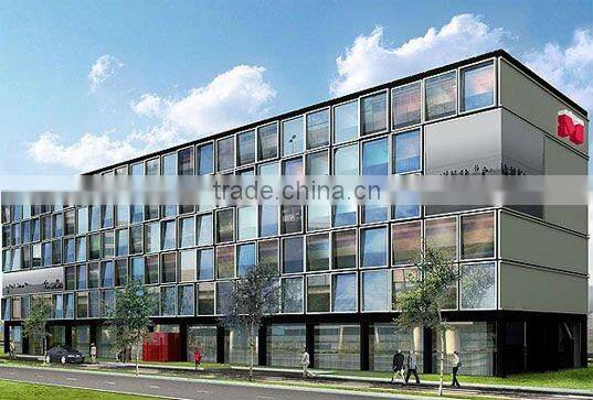 prefab steel house villa/cottage