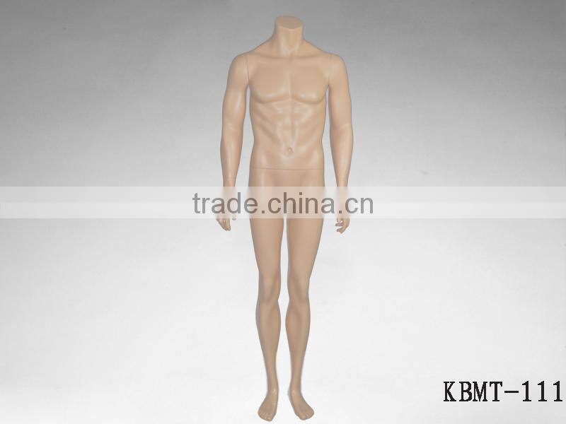 Male Headless Mannequin Legs Apart Straight Pose Suitable For Retail Window Display