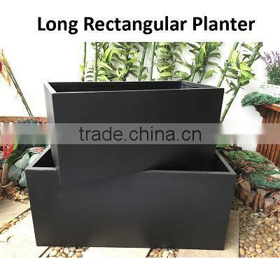 Outdoor Light Weight Long Rectangular Planter