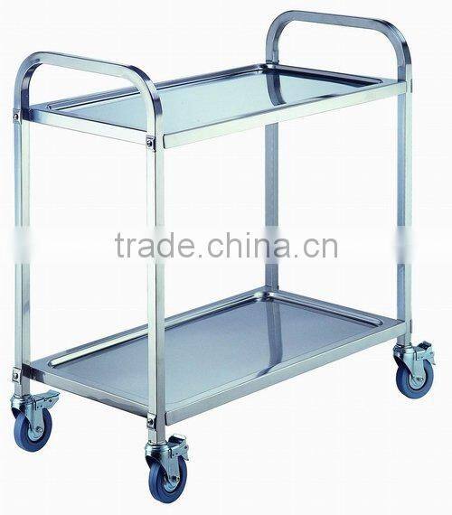 Four-layers Stainless Steel Hot Pot Cart