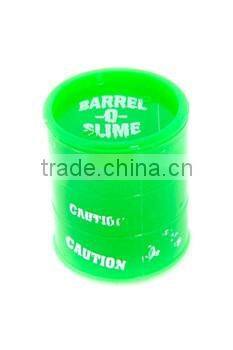 cutom plastic barrel in green color