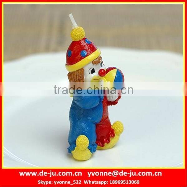 Colorful Buffoon Shaped Handmade Luxury Scented Candle