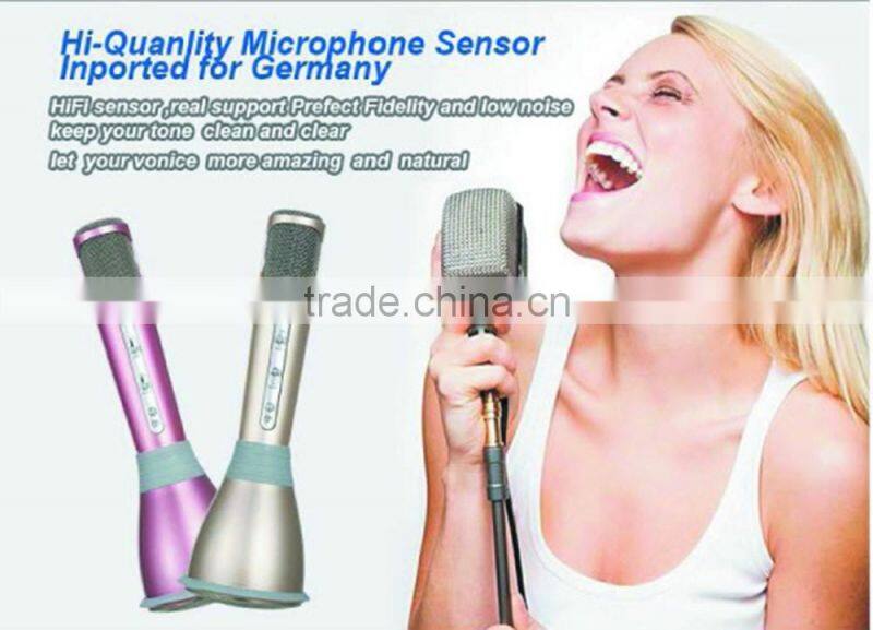 K068 Wireless Bluetooth Microphones and Karaoke Player