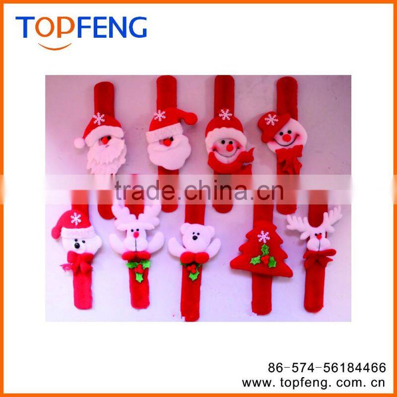 Promotional slap bracelet cheap slap band Christma style,christmas slap bracelet,christmas gifts