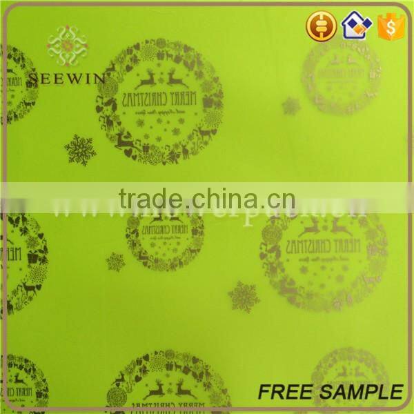 factory direct price bopp floral paper and wrapping paper