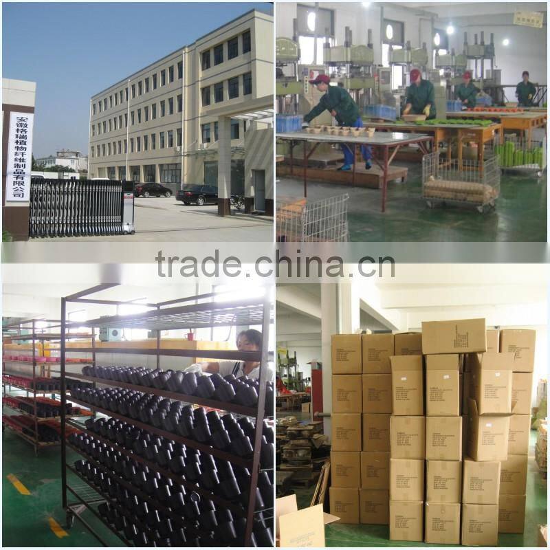 Best seller and feedbackeco friendly bio bamboo fiber camping bowls and plates