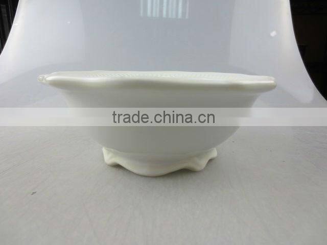 16 pcs white porcelain dinner set