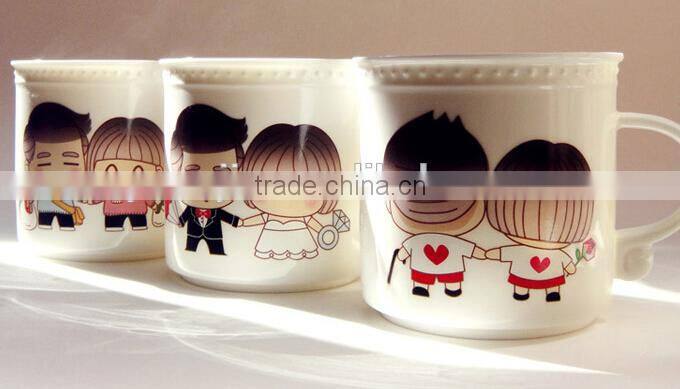 Supply fashion cute discoloration Cup / coffee mug (320ml)