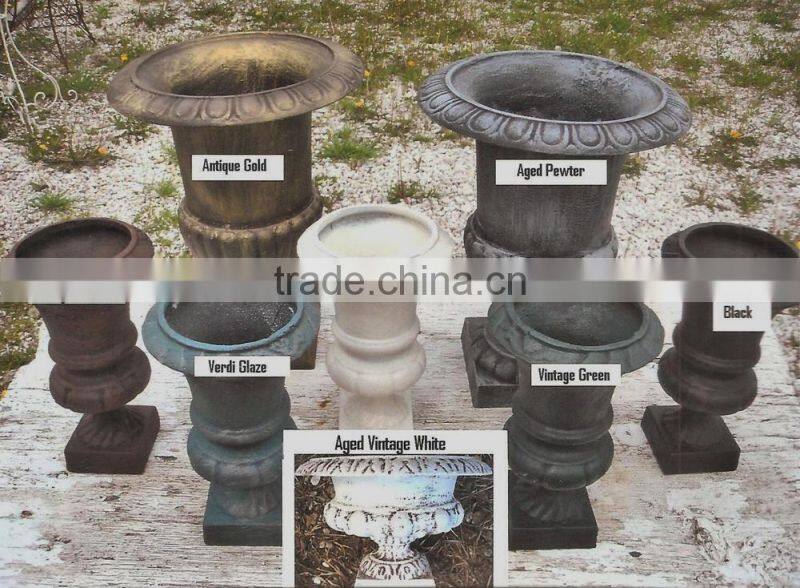 Boto hengsheng cast iron metal planter urn