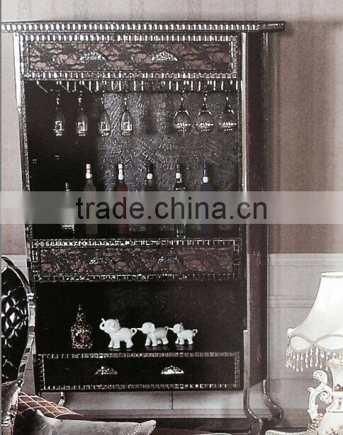 Competitive price modern antique wine bar cabinet