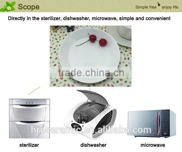 Hot sale Chinese Bulk stocked Dinner ceramic Plate