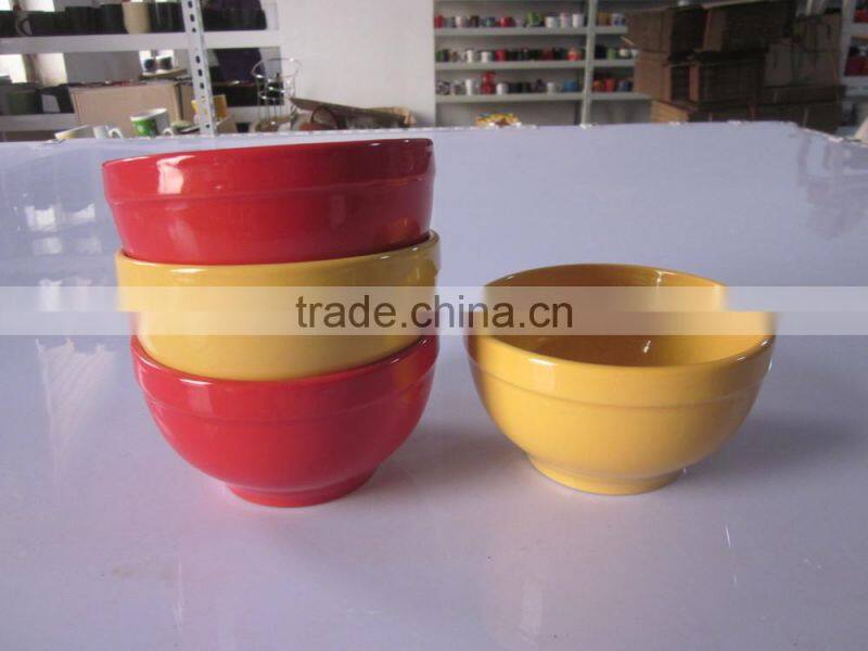 Fresh Stoneware Solid Cereal bowl, Ice Cream Bowl