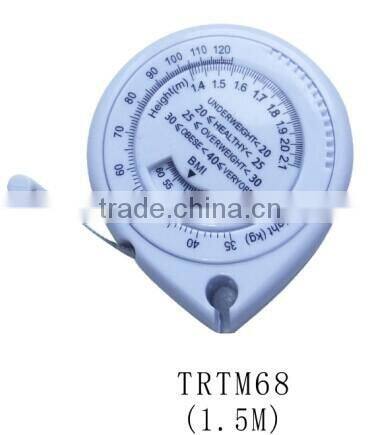 Promotional BMI caculator measuring tape