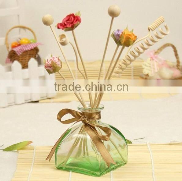 machine made glass vase for Home Decoration / square glass vase