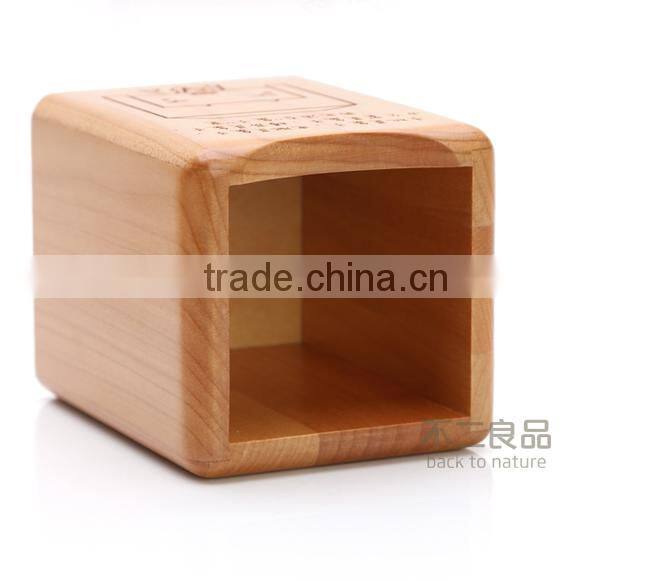 Lovely decoration originality wooden stationery wooden office supplier