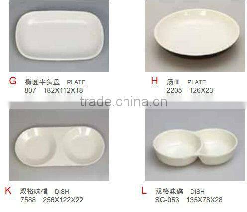 various size 100% Melamine plate