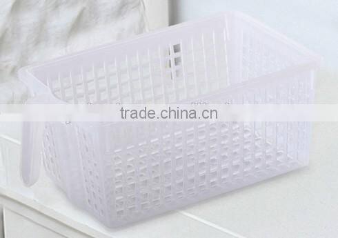 plastic transparent storage drawer whith handle