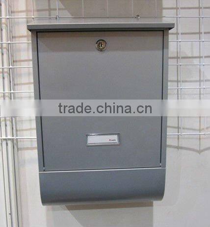FQ-108C Wall mounted cast iron mailbox, metal mailbox, steel mailbox