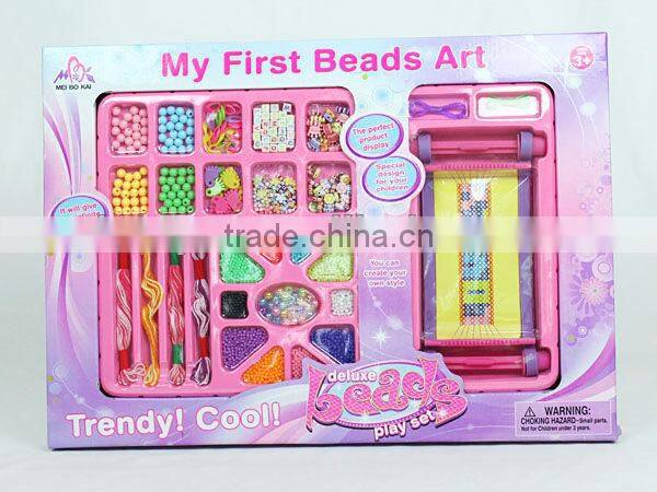 Kids DIY plastic beads set