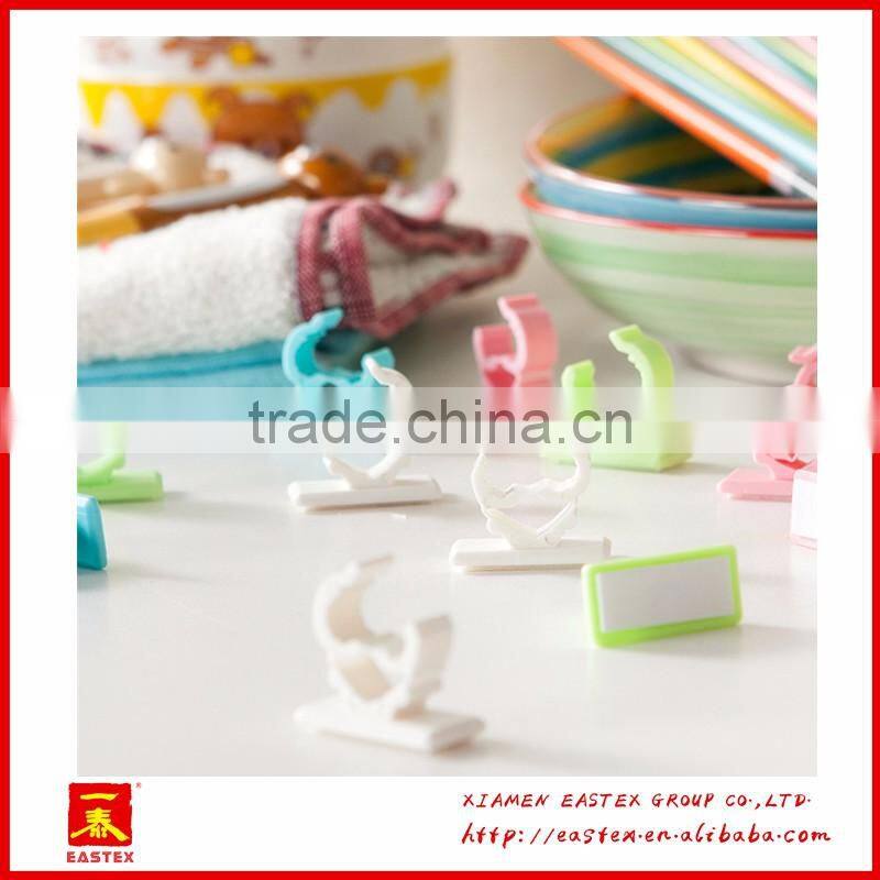 Multi-purpose Small Hook Table Fixed Clip Desk Wire Holder